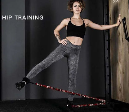 Hip Training Butt Lifter, Booty Workout, Legs Power Force Resistance Bands, Pull Rope Belt, Exercise Fitness Equipment