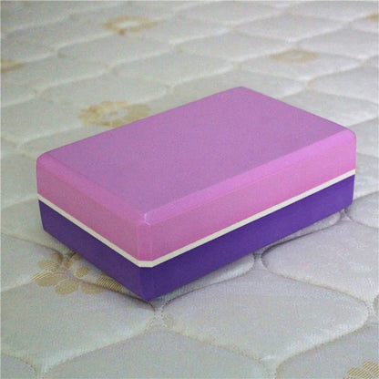 Yoga Block Brick EVA Props Foam Brick Exercise Fitness Tool Exercise Workout Stretching Aid Body Shaping Health Training Equipme