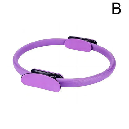 Yoga Fitness Pilates Women Girl Home Resistance Pilates Yoga Workout Accessories Circle Elasticity Gym F4D3