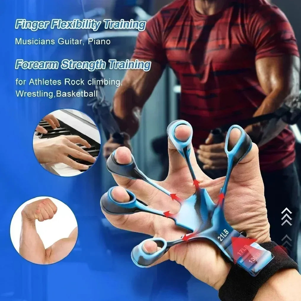 2025 Fitness and Exercise Training Gripper Hand Expander Finger Squeeze Sports GymTraining Accessories 5Resistance Training