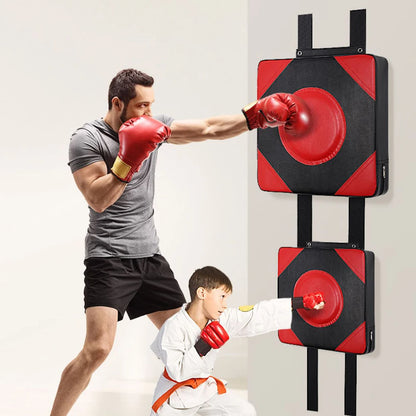 Boxing Target High Quality Leather Boxing Pad Adult Children Fitness Wall Boxing Training At Home Sandbags Training Equipment