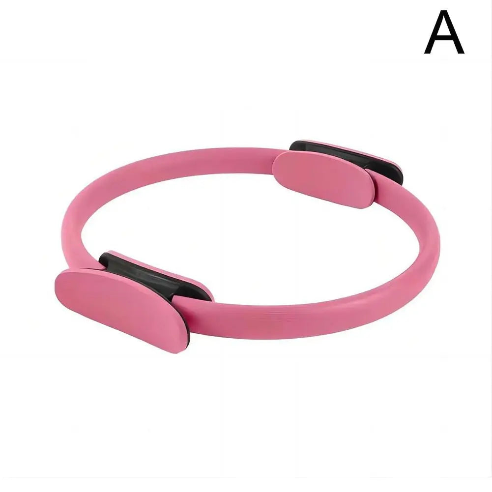 Yoga Fitness Pilates Women Girl Home Resistance Pilates Yoga Workout Accessories Circle Elasticity Gym F4D3