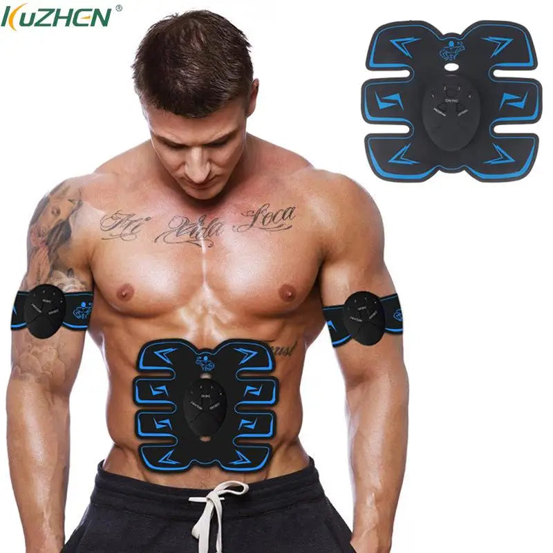 EMS Wireless Muscle Stimulator Trainer Smart Fitness Abdominal Training Electric Weight Loss Stickers Body Slimming Massager