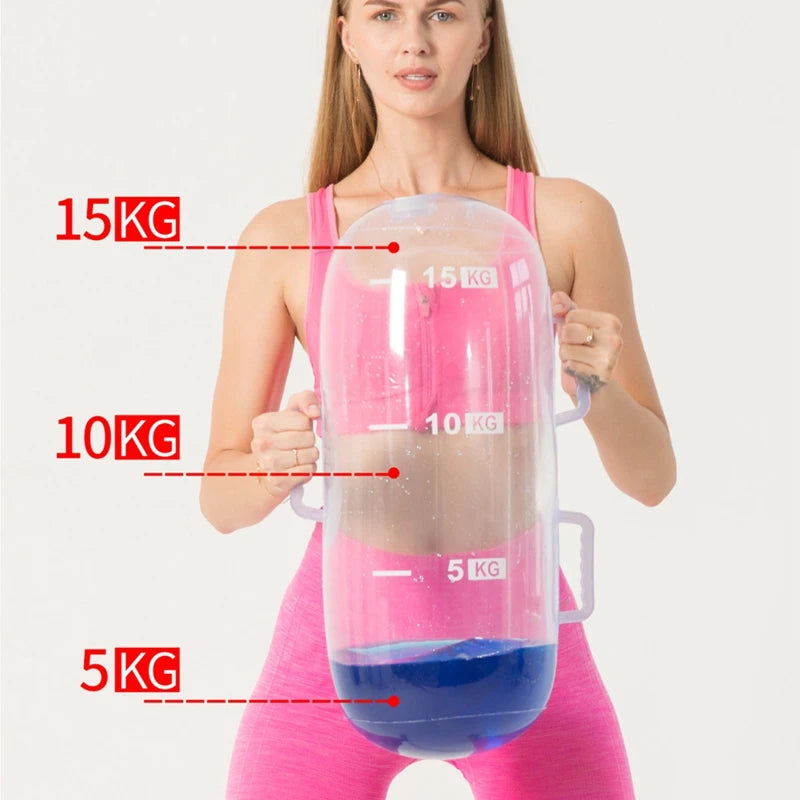 Water Power Bag Water Weights Aqua Bag Training Power Bag With Water Weight Portable Stability Fitness Equipment Workout Sandbag