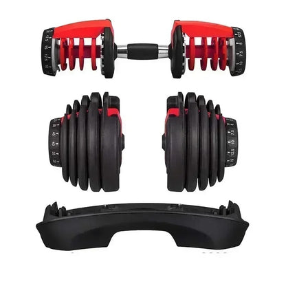 VEVOR 24/40 KG 52.5/90 LBS Adjustable Dumbbell Fitness Equipment Training Arm Muscles Dumbbell Free Shipping Adjustable Bumbbell